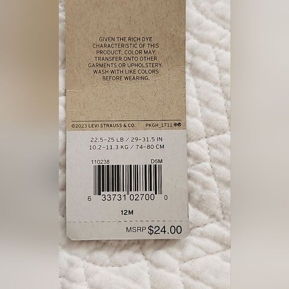 Levi's Baby Jeggings -NWT - Picture 5 of 10